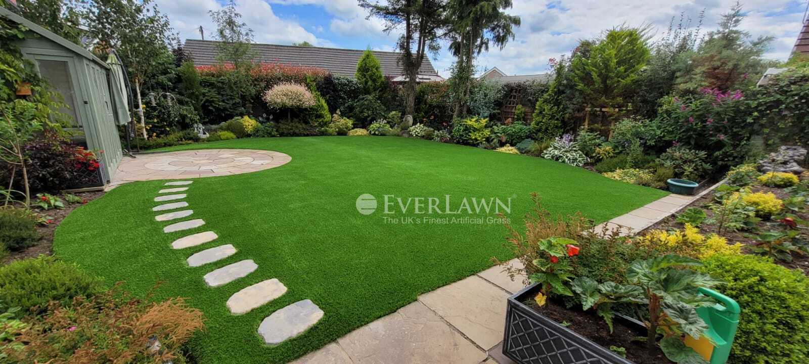 Great start to the month transforming this garden in Garstang, Lancashire Allowing for a low maintenance garden all year round!